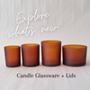 NEW Classic Candle Tumblers + Lids
