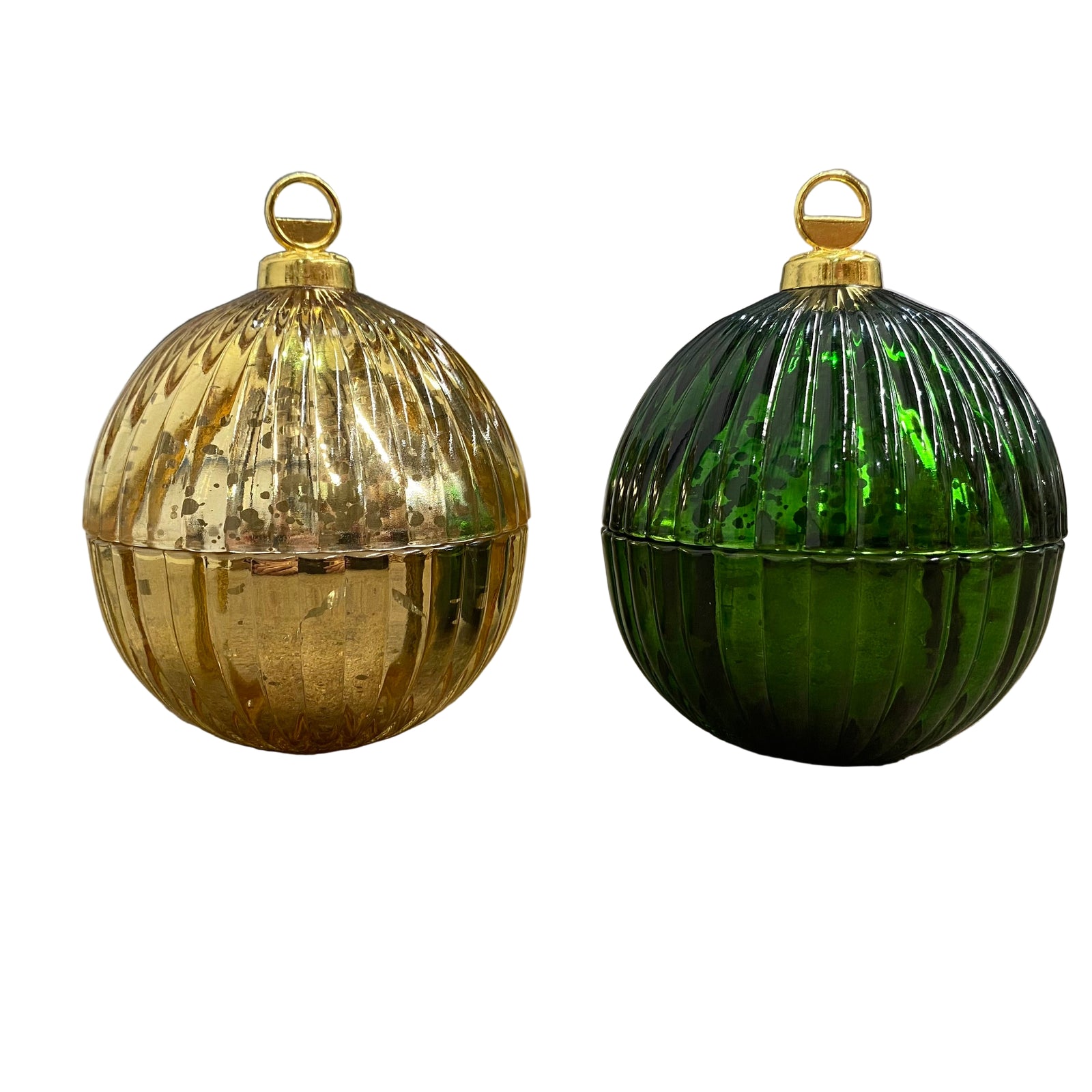 Christmas Bauble cande jars