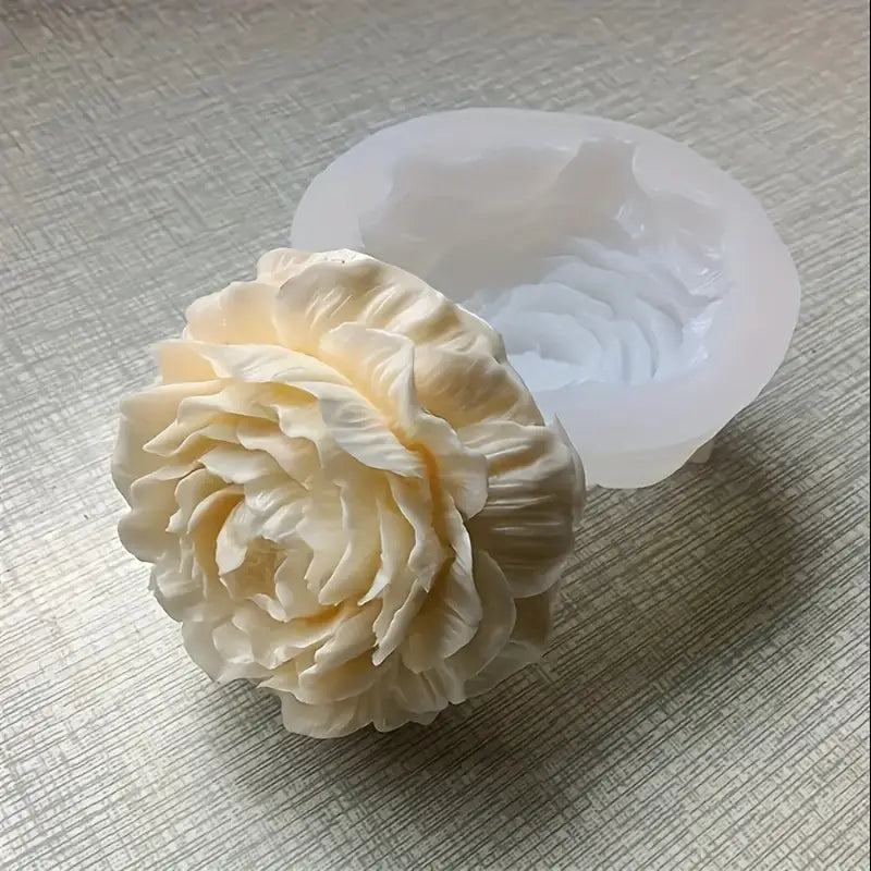 Camellia Candle/Soap Silicon Mould