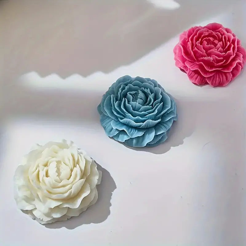 Camellia Candle/Soap Silicon Mould