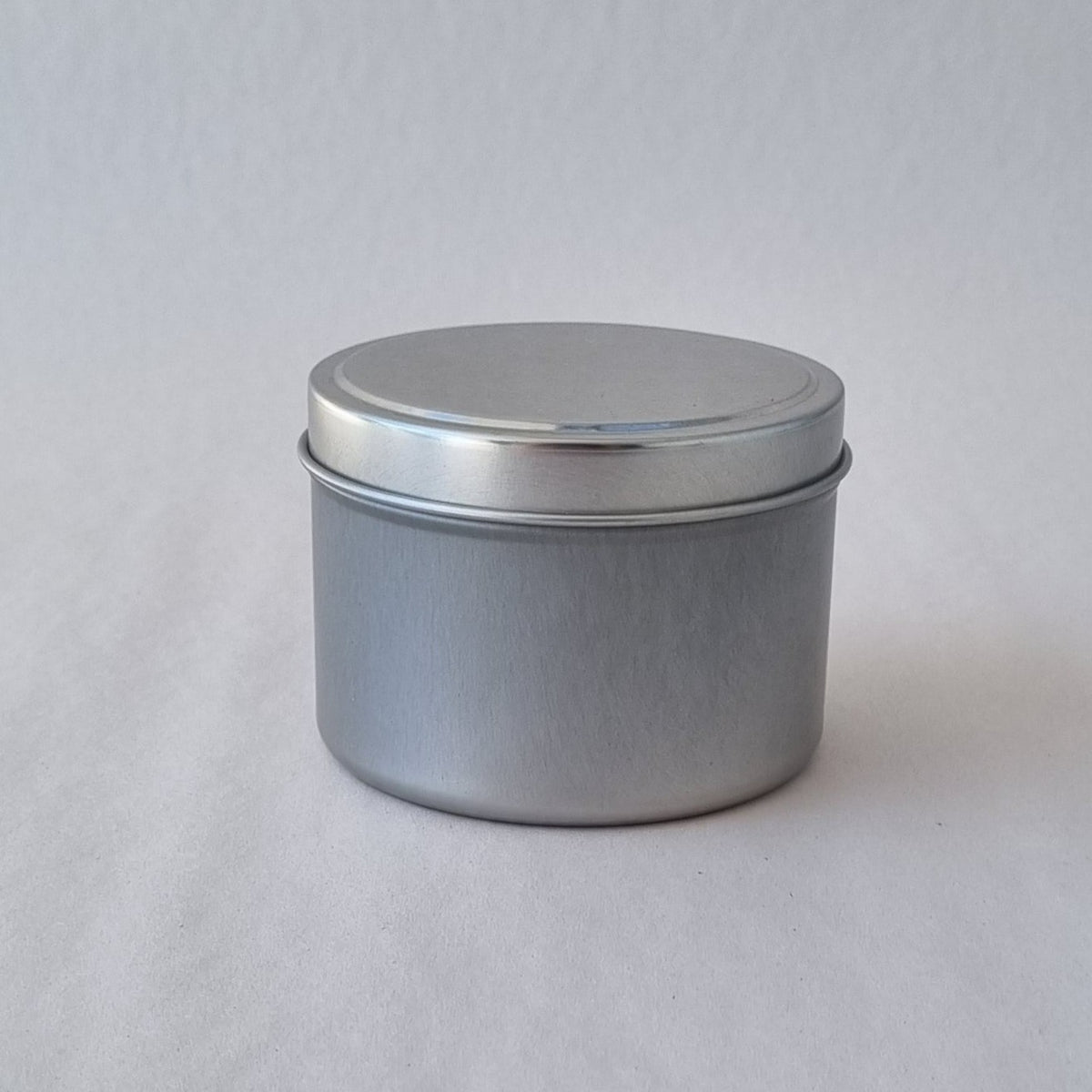 Candle Tin 6oz - Silver