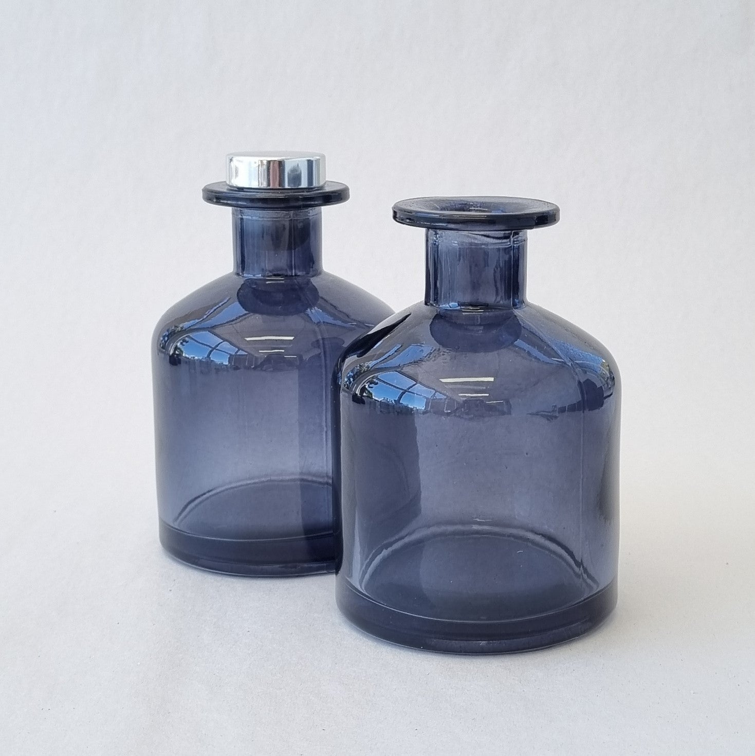 250ml pot misty tall diffuser bottle with silver lid