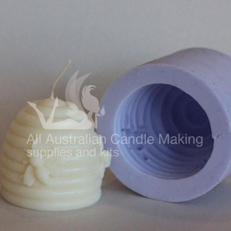 Beehive - large silicon candle mould 6.5cm