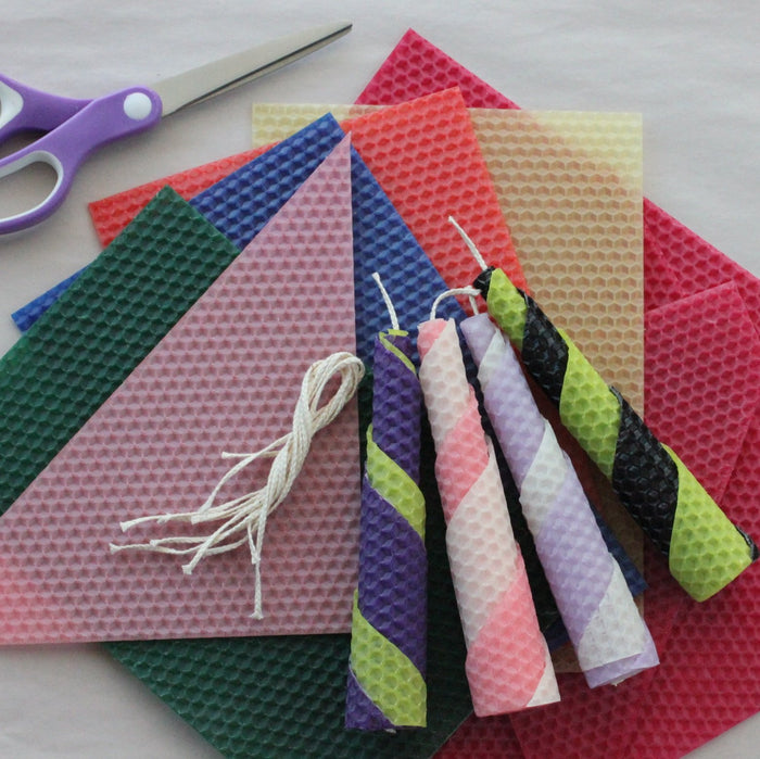 Rolling Bees Wax Candles