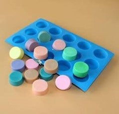 Round Guest Soaps or Silicon Melt Moulds