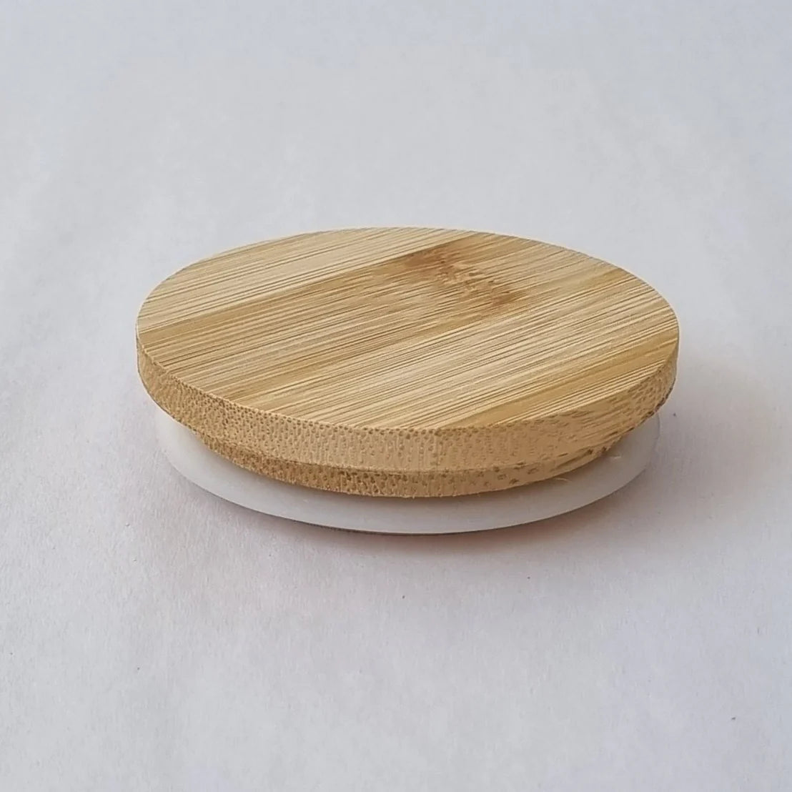 bamboo lid for x large short candle jar