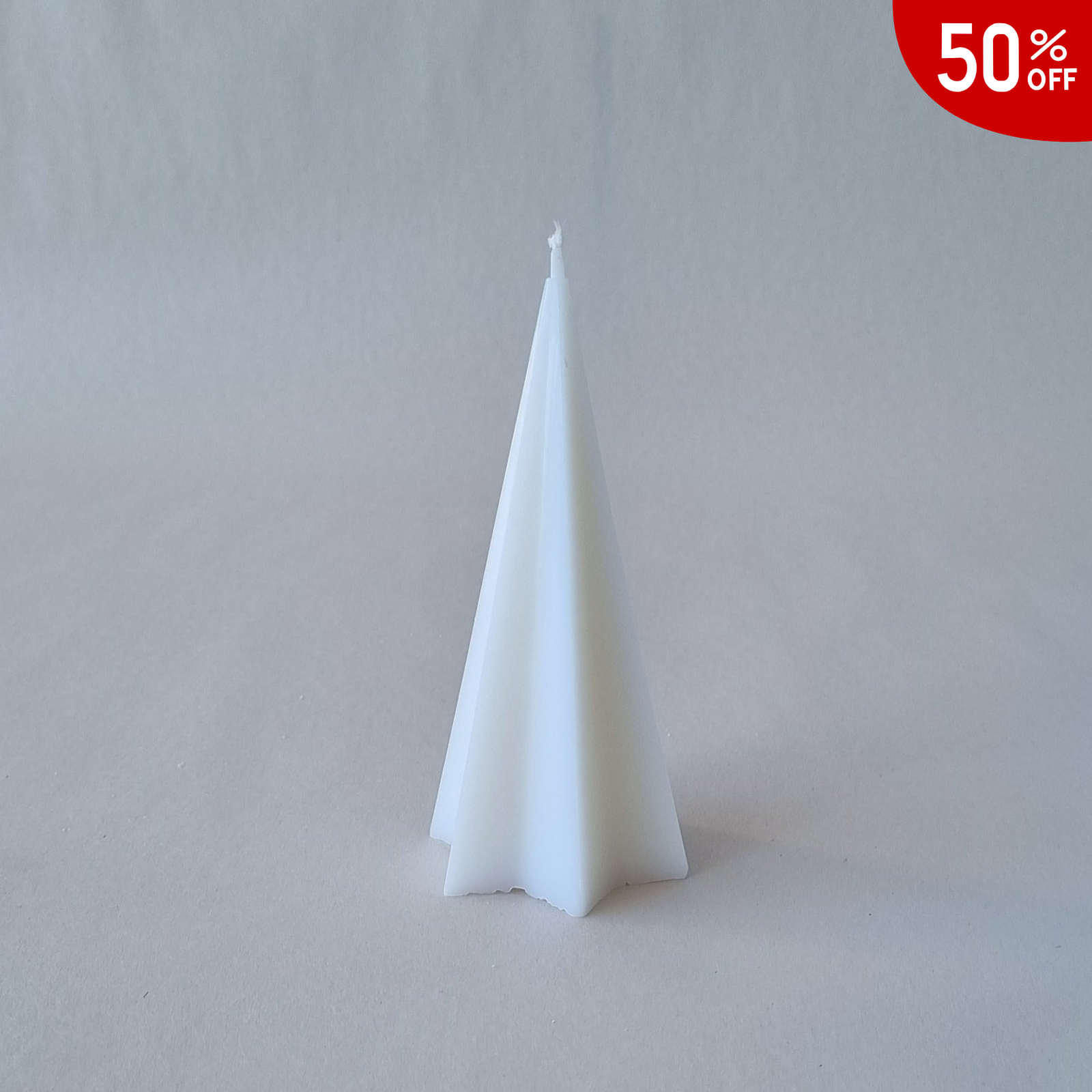 Premium 6 point star PVC candle mould