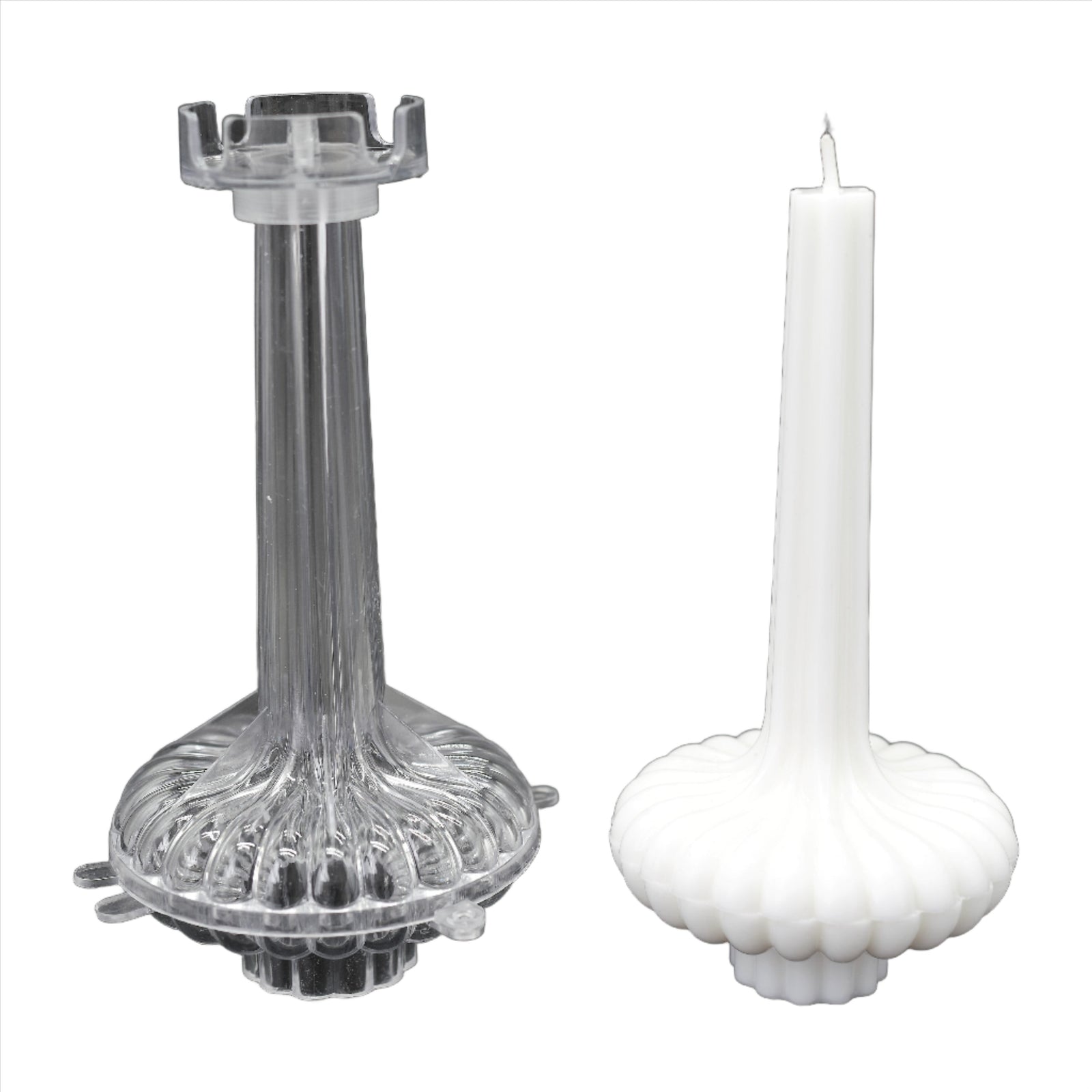 Medium genie-style PVC candle mould