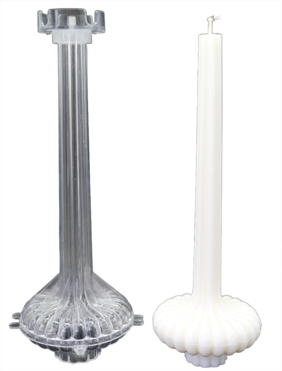Genie tall candle mould in premium PVC