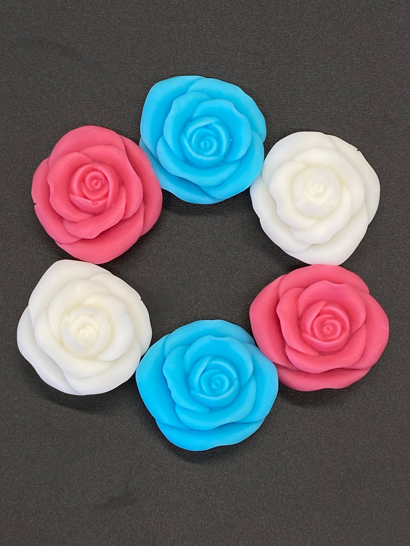 6 Roses Candle/Melts Silicon Mould