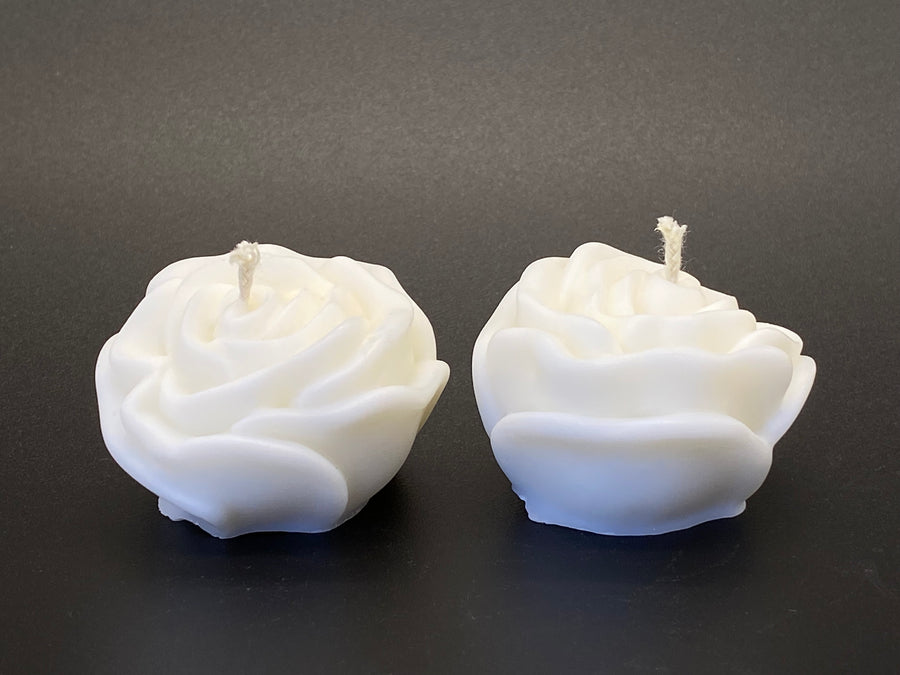 2 Rose Candle/Soap Silicon Mould