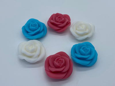 6 Roses Candle/Melts Silicon Mould
