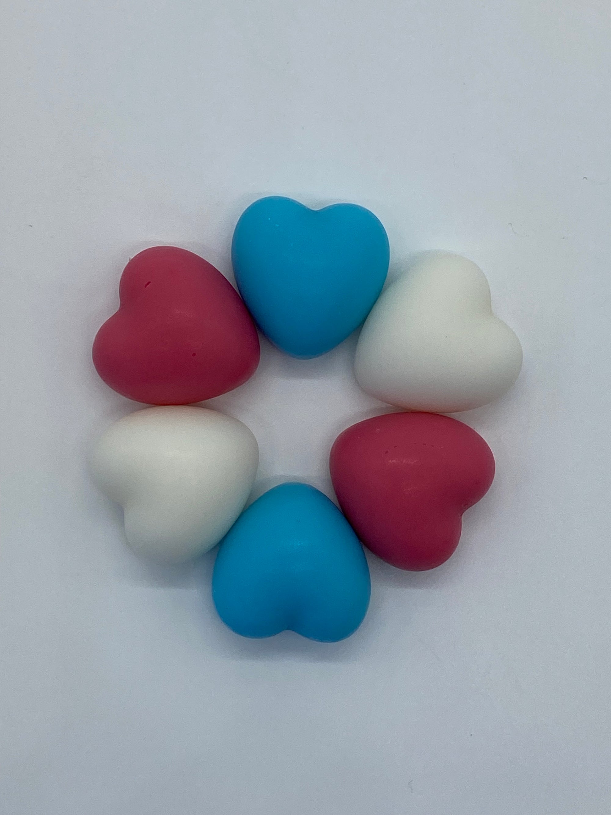 20 Small Hearts Candle/Melts Silicon mould