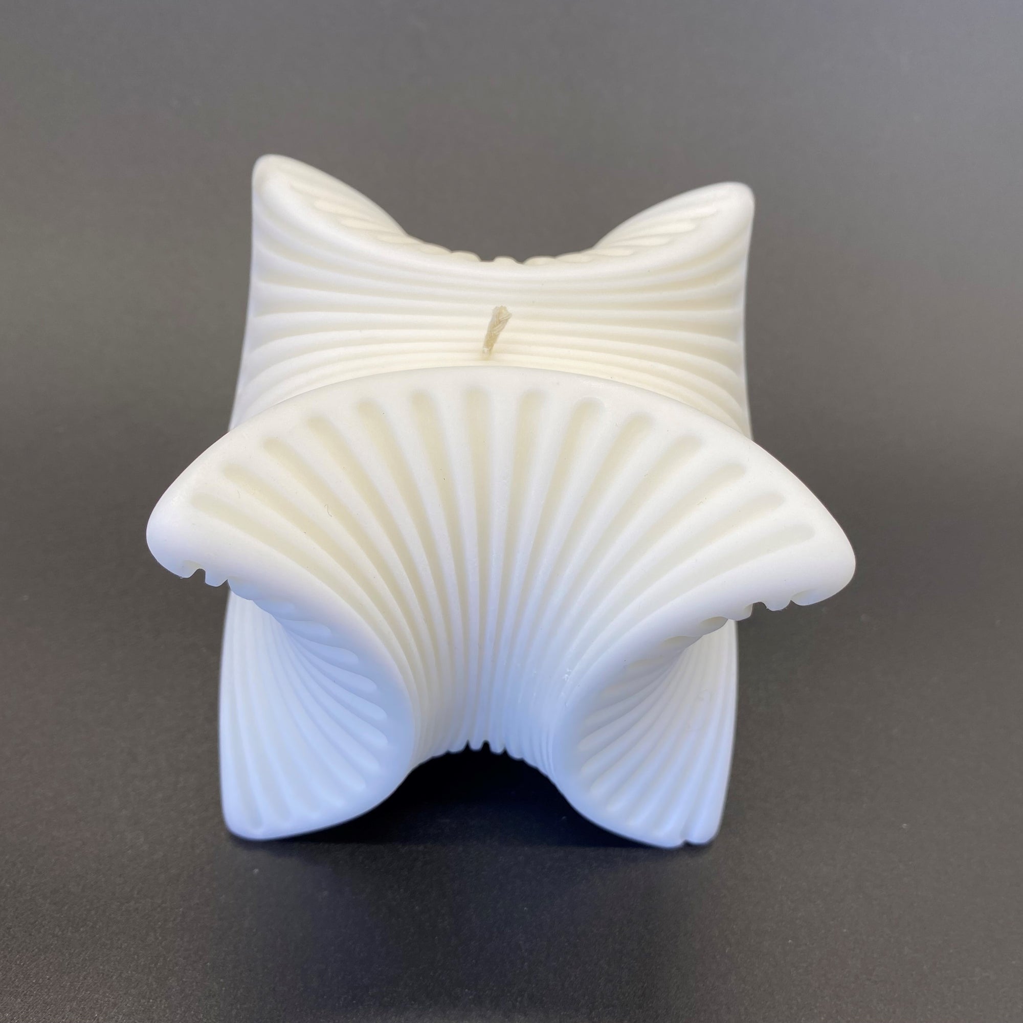 Curved Fan Silicon Candle Mould - CLEARANCE