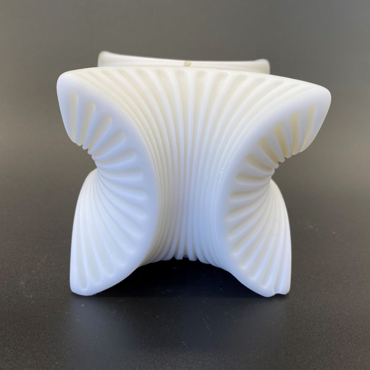Curved Fan Silicon Candle Mould