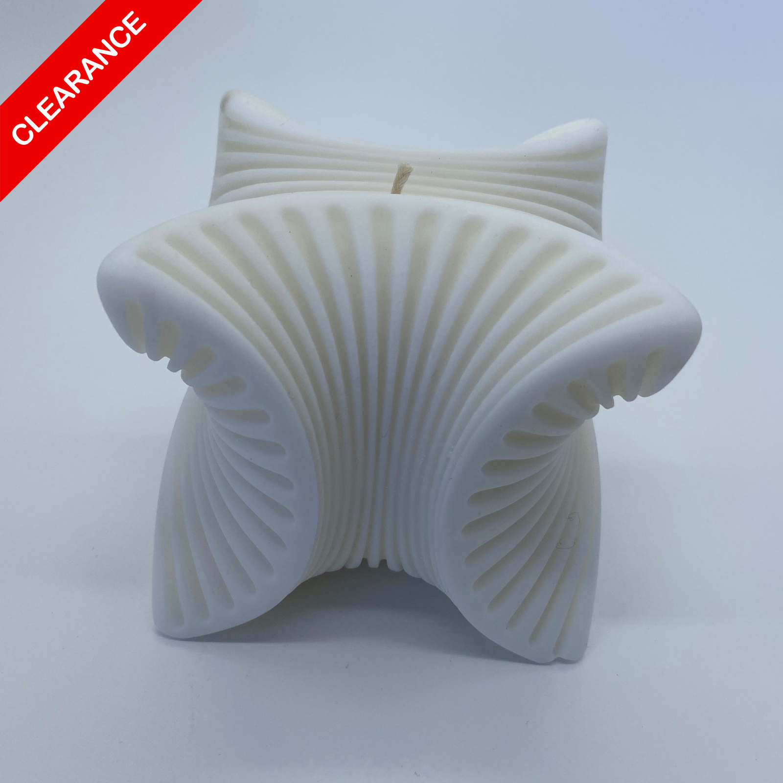 Curved Fan Silicon Candle Mould