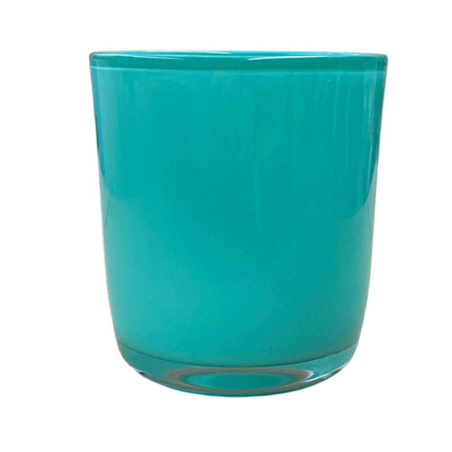cambridge large – gloss turquoise candle jar