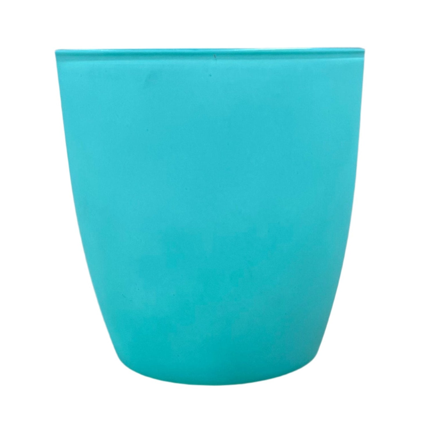 stratford large – matte turquoise candle jar