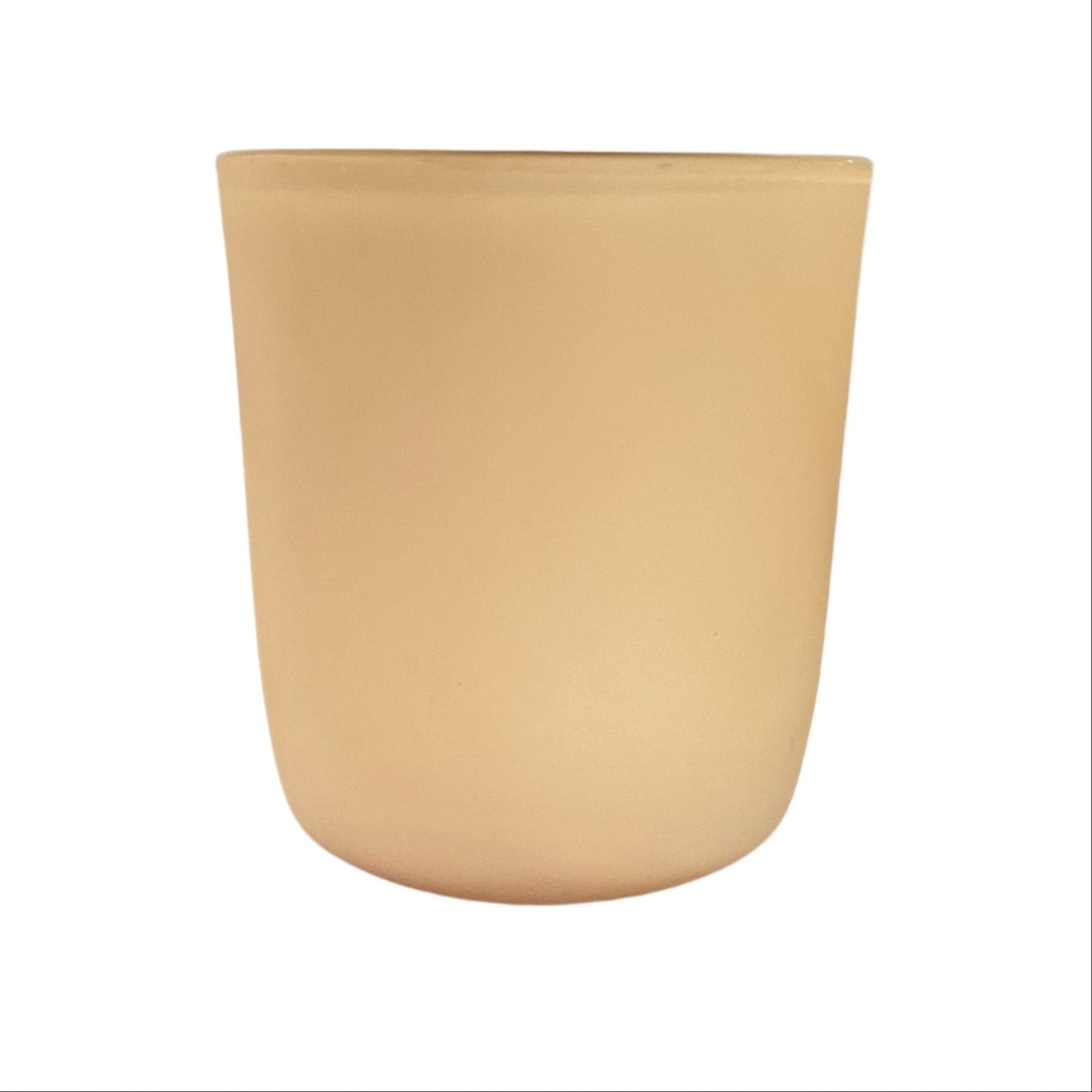 cambridge large – matte peach candle jar