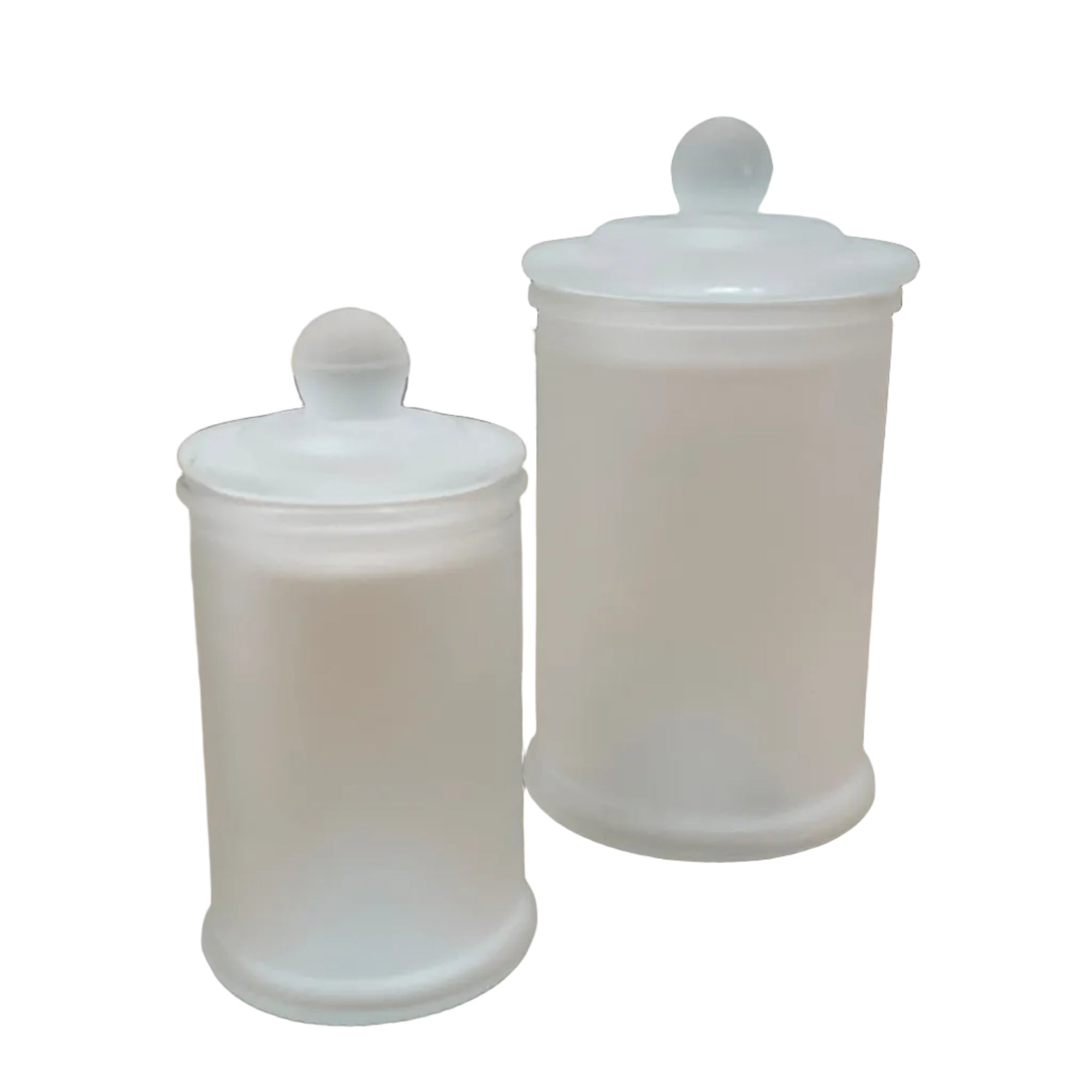 Antique Apothecary Candle Glass -  Frost 290gm