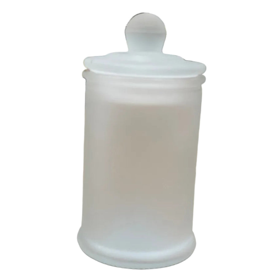 Antique Apothecary Candle Glass -  Frost 110gm