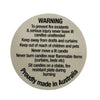 Warning Labels for Candles