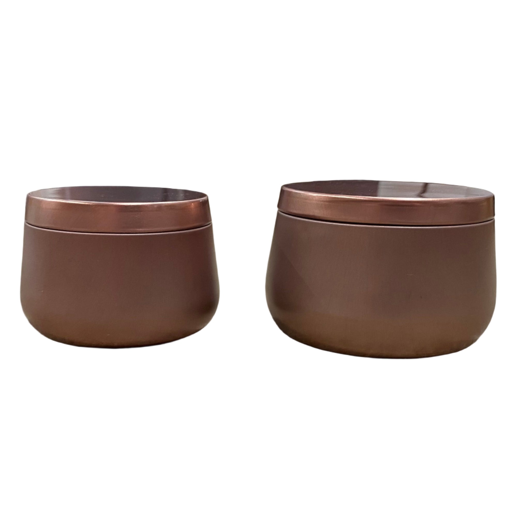 Border Candle Tin 4oz -  NEW Rose Gold