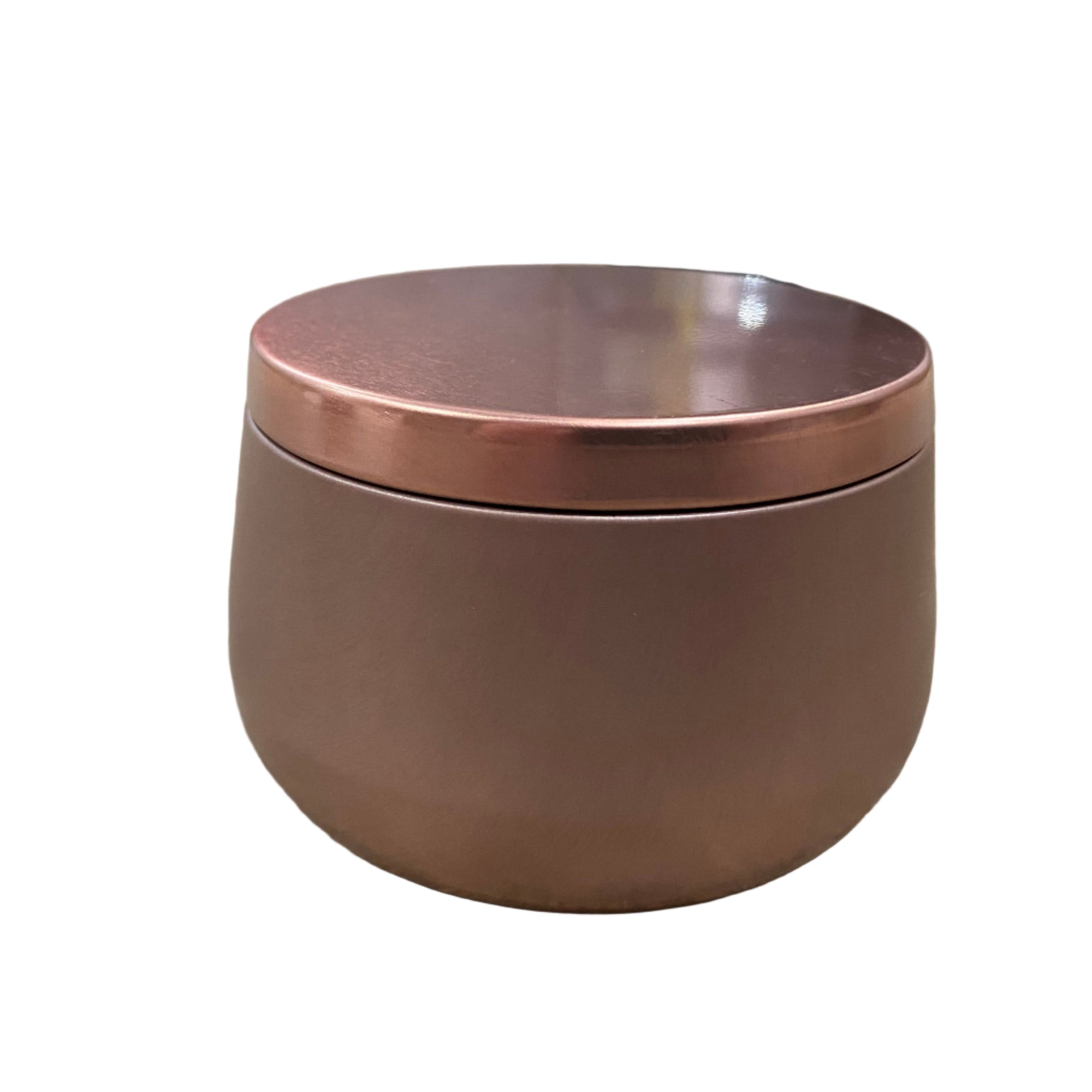 Border Candle Tin 4oz -  NEW Rose Gold