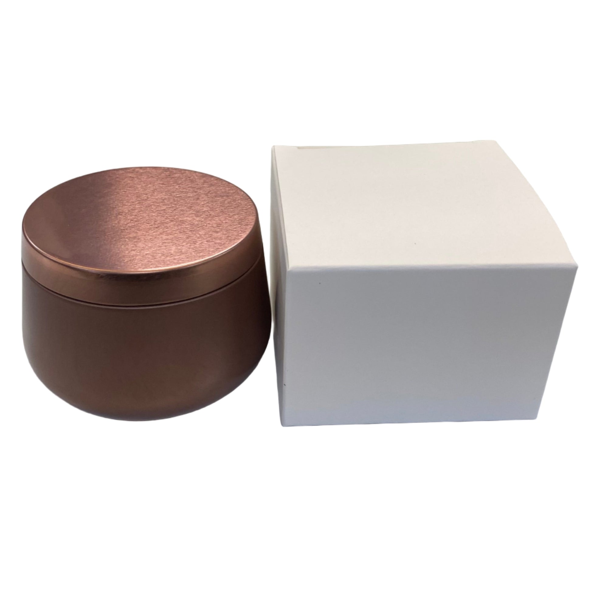 White Box - 8oz Tins