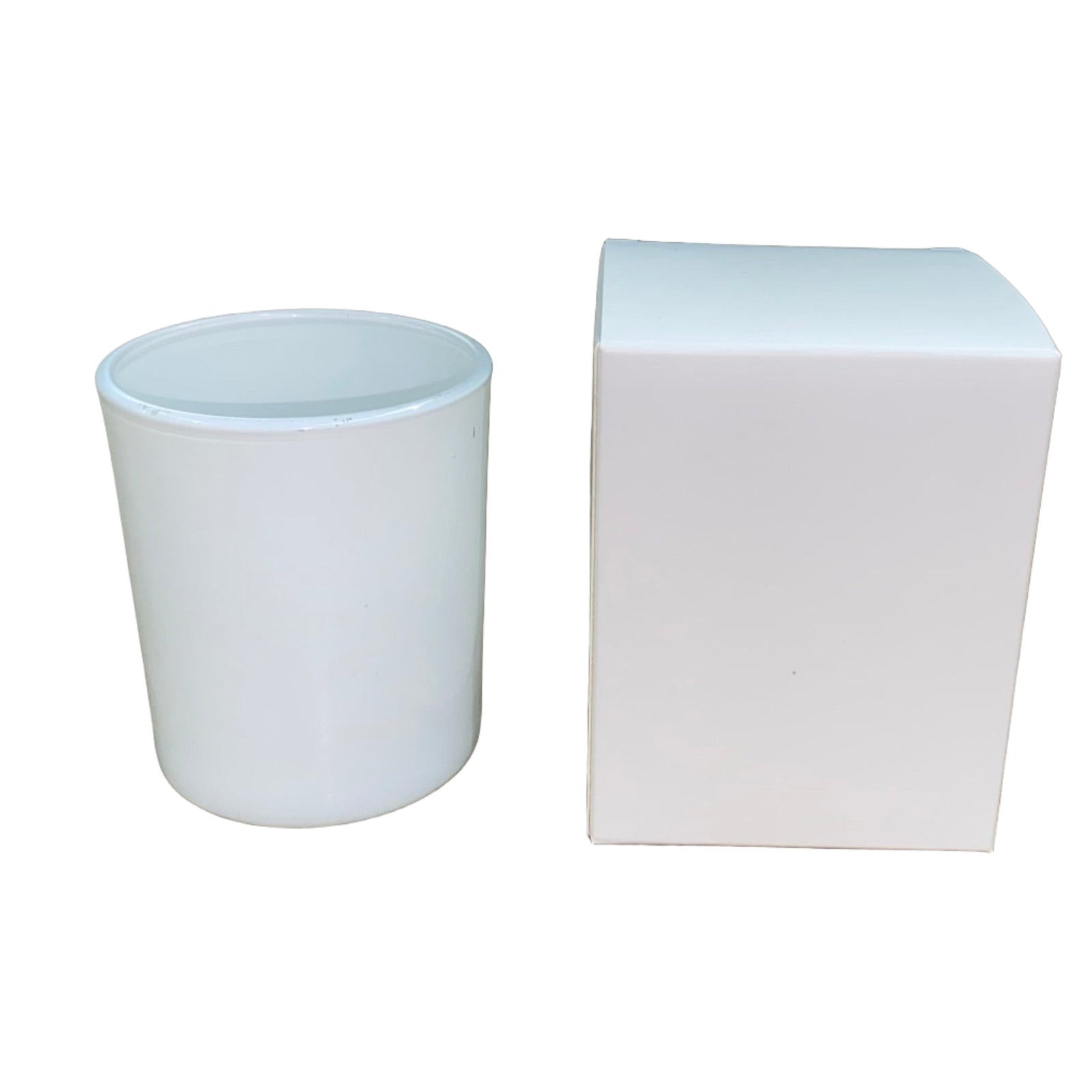 Medium White box for candle jars
