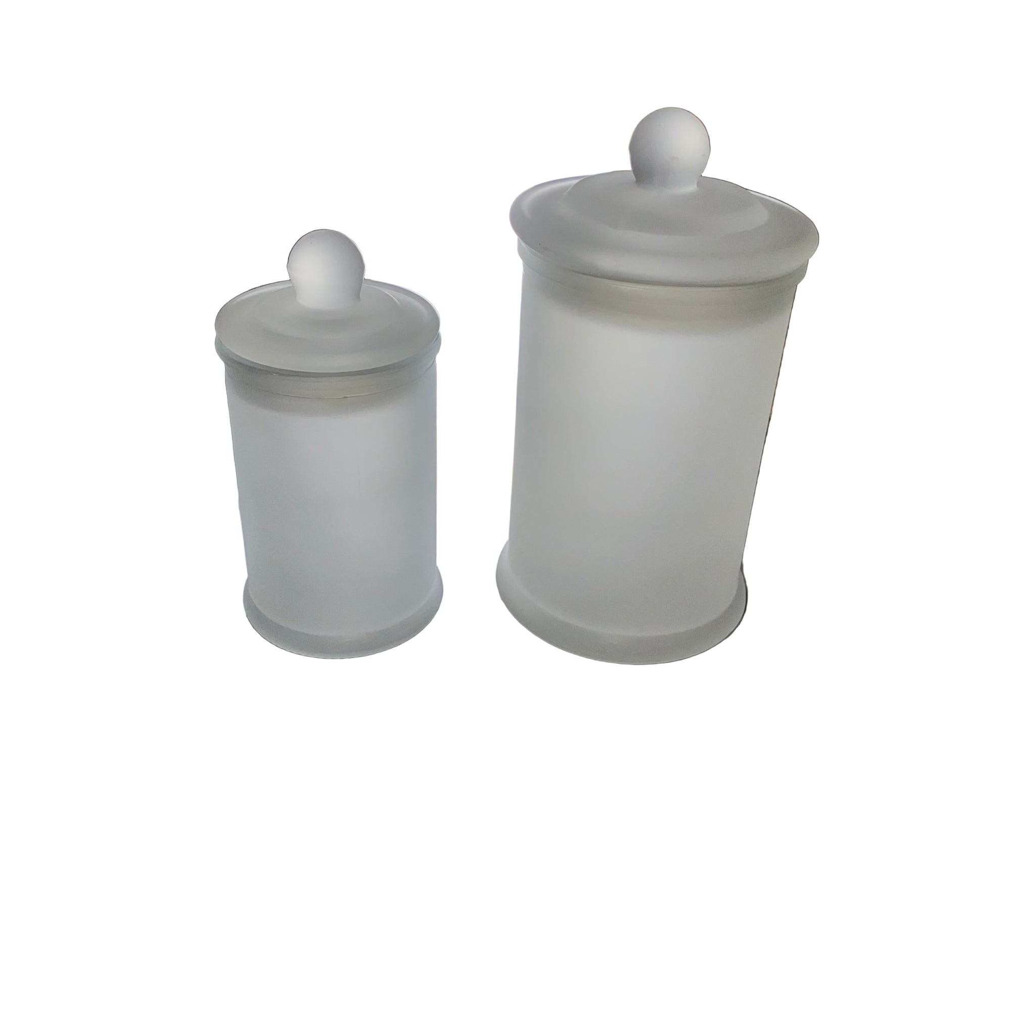 Antique Apothecary Candle Glass -  Frost 290gm