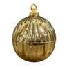 Small Christmas Bauble - Gold