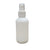 Room Spray Bottle 100ml - White Glass and White Nozzle