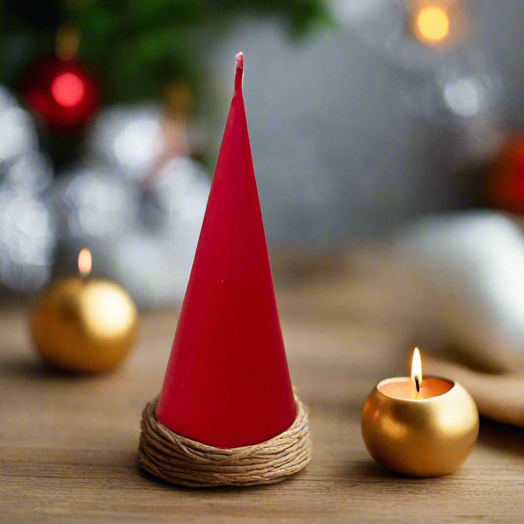 Christmas Cone Candle Mould