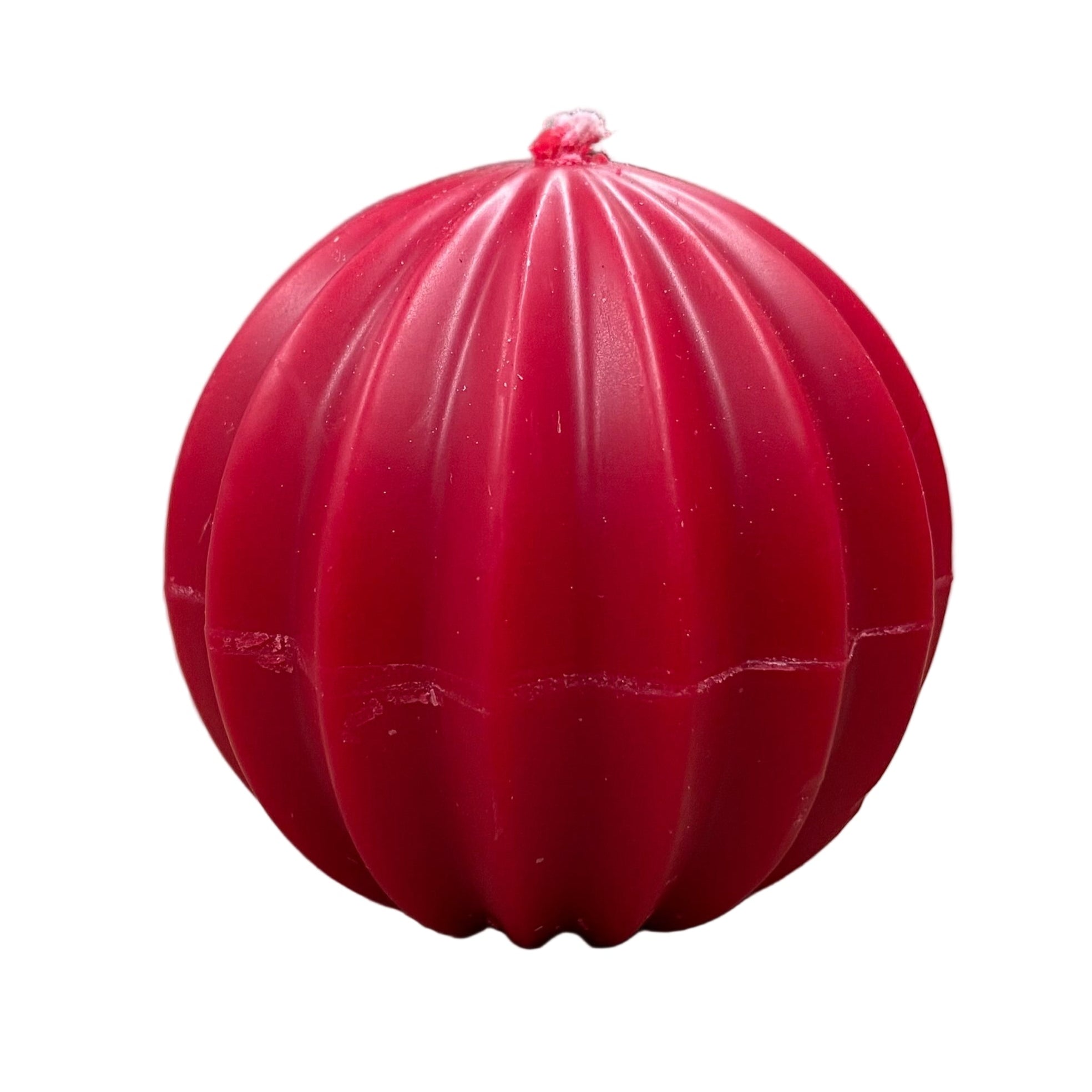 Ball, Fluted - Medium PVC Candle Mould