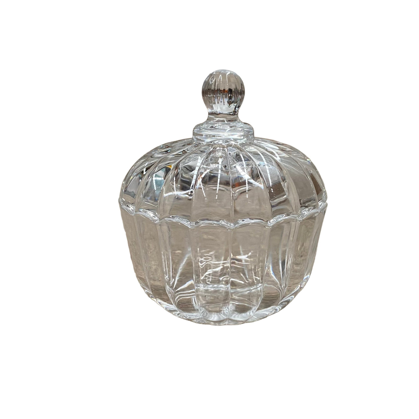 Elegant Bonbonniere - medium clear glass