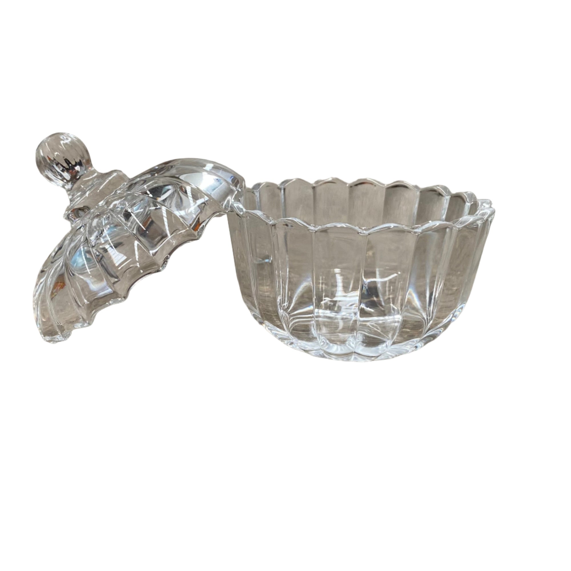 Elegant Bonbonniere - Large clear glass