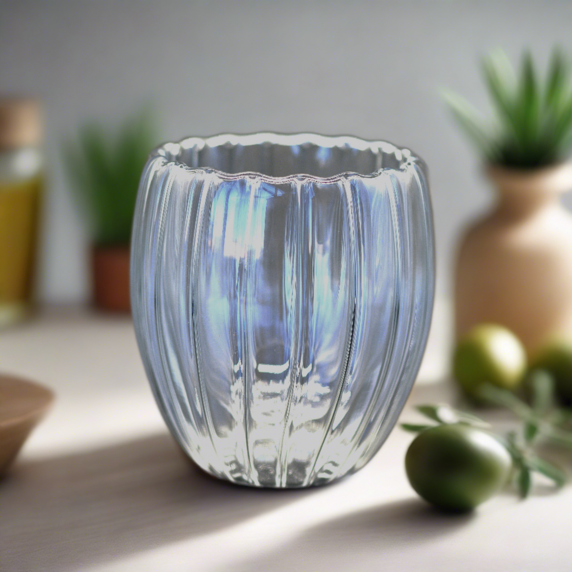 Stanhope Rounded Glass CLEAR  - $3 each in a box of 12