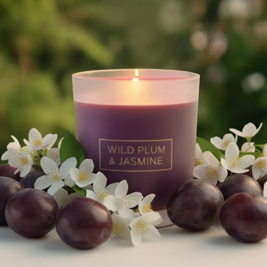 Delicate blend of Jasmine and Wild Plum 