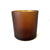 XX-Large Glass Jar - Frosted Amber-$4.06 each in a box of 12