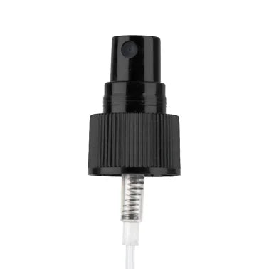 Black Atomiser with Black Cap