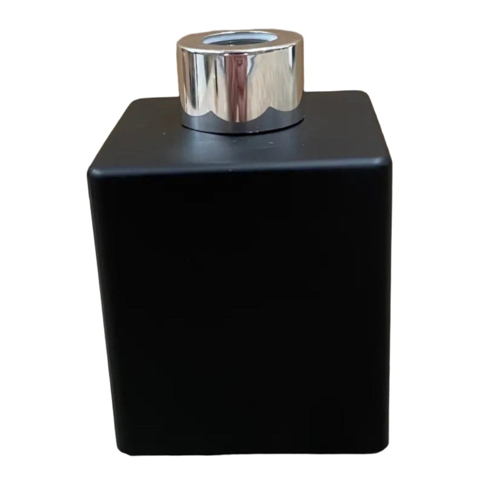 square 200ml diffuser bottle with sliver lid