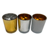 Medium Jar - Electroplated Gold/Silver