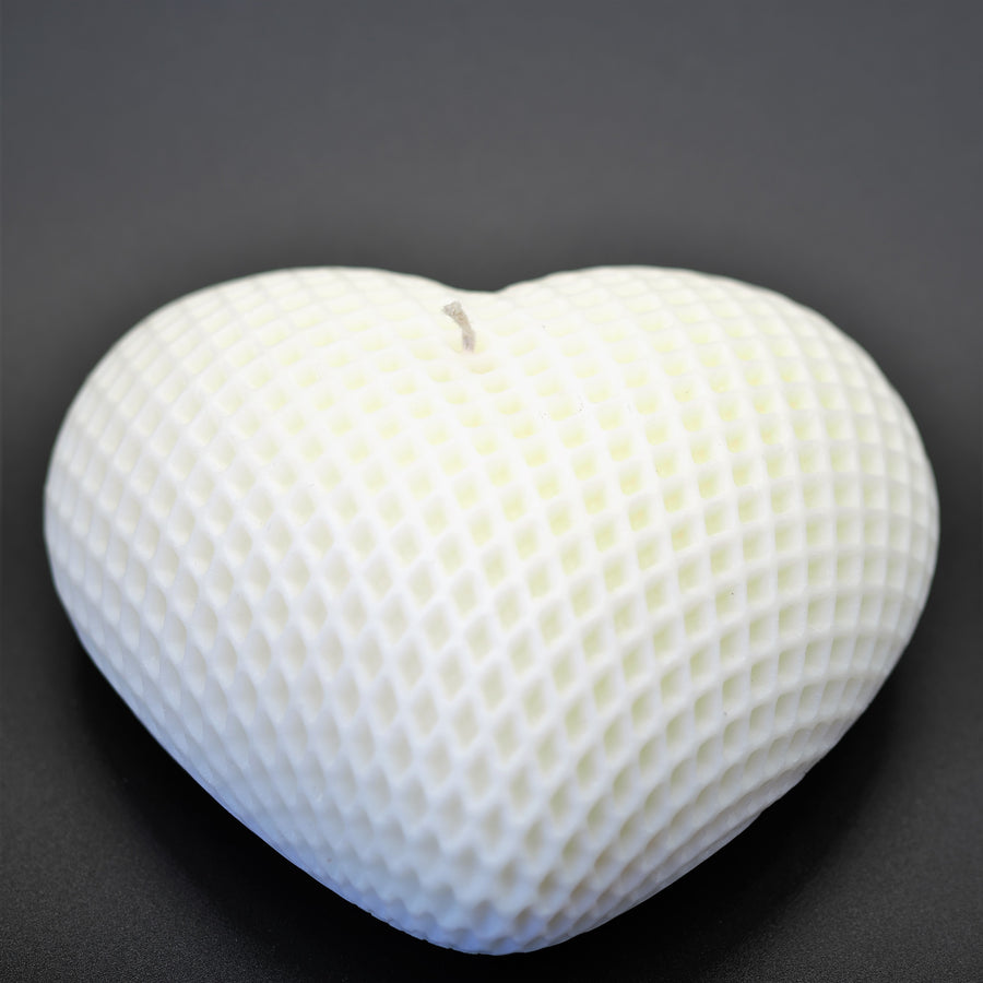 Large Heart Silicon Candle Mould -LAST ONE
