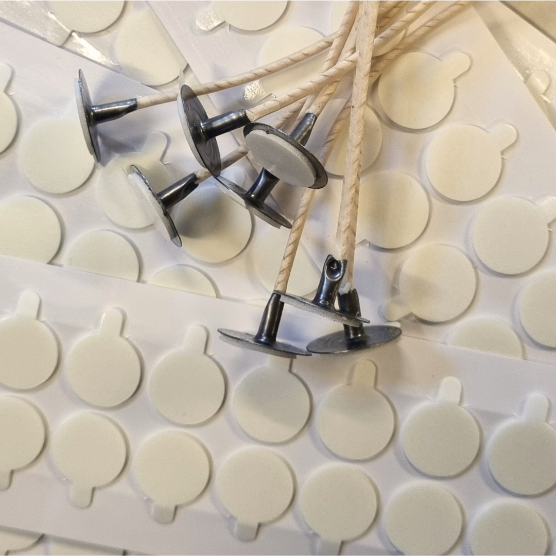 Wick Stickers for container candles