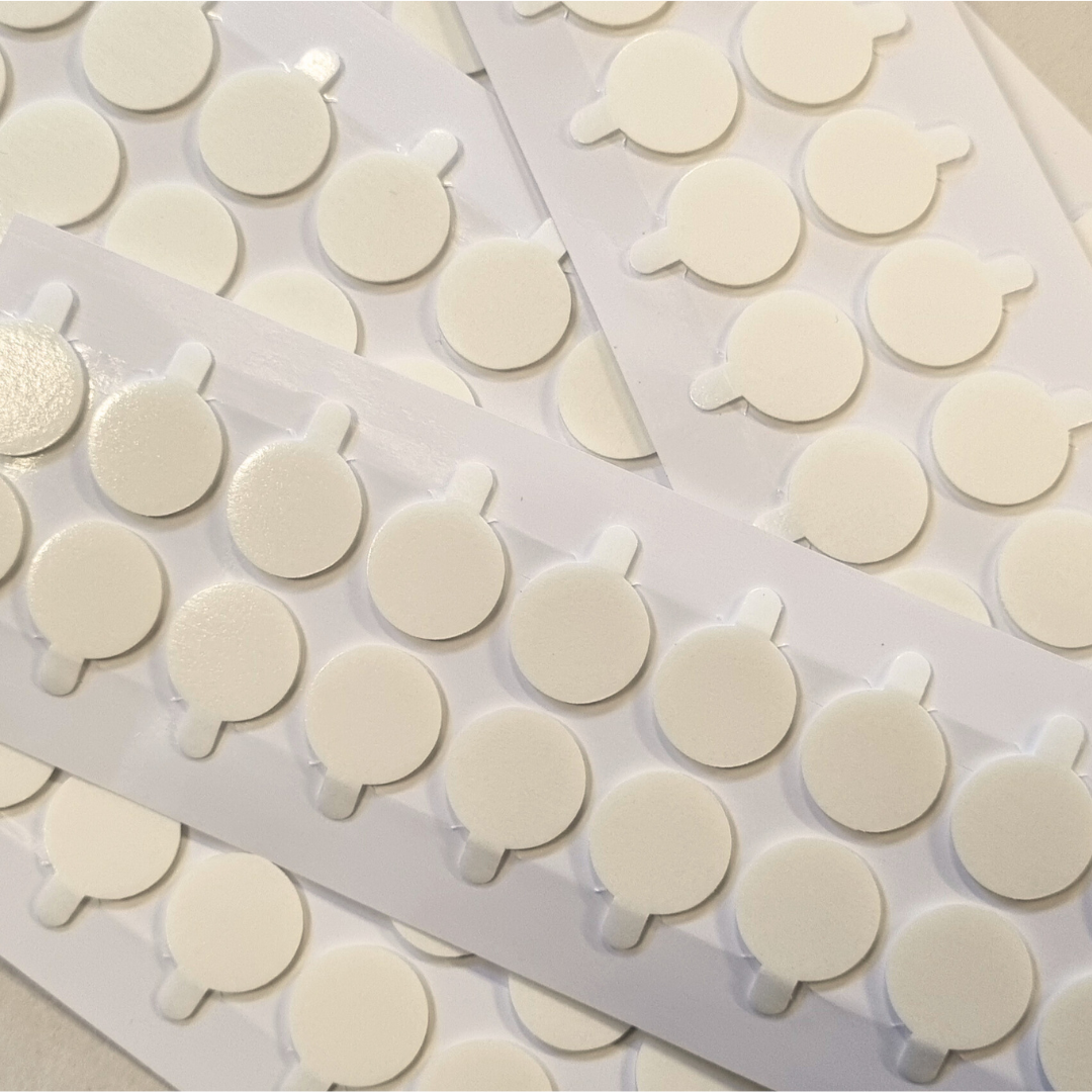 Round wick stickers for container candles