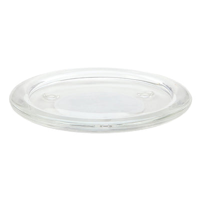 Round Glass Candle Plate - Medium