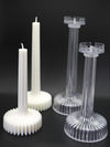 Pleated Skirt Medium PVC Candle Mould