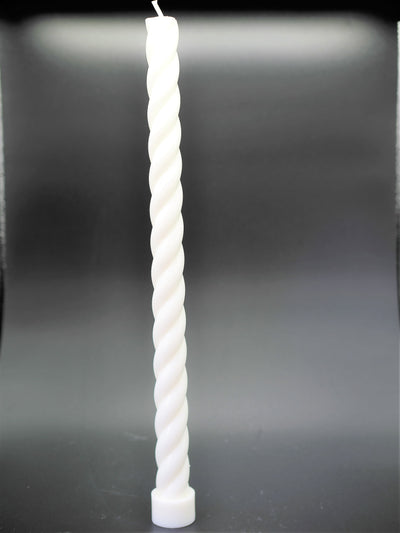 Spiral Twist PVC Candle Mould