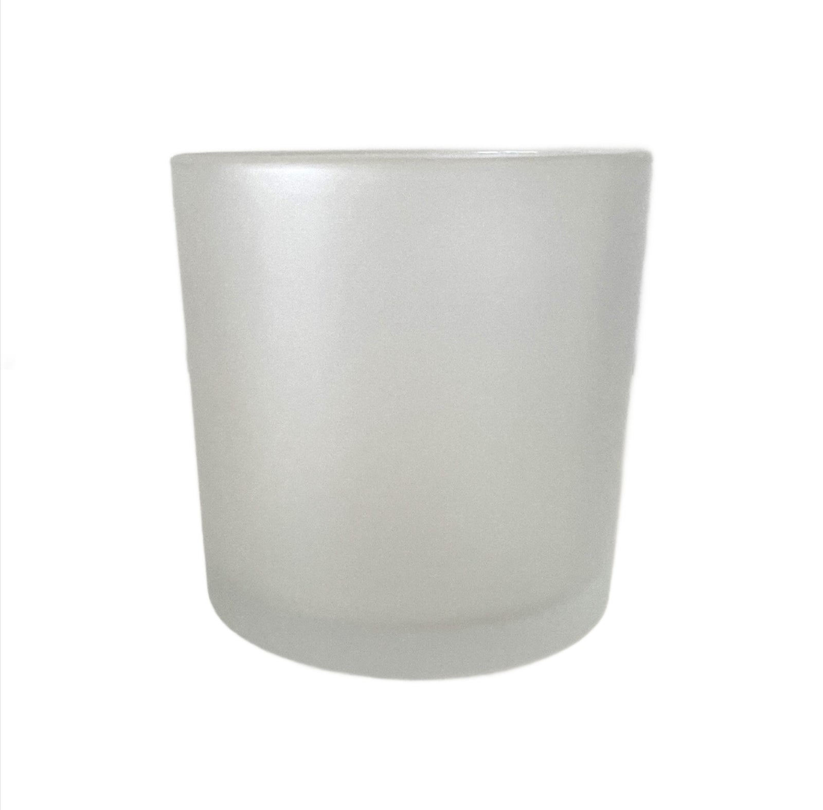 extra extra large frosted clear oxford candle jar